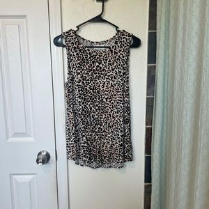 Leopard print tank
